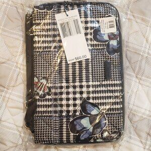 Vera Bradley - RFID On the Go Bedford plaid Wristlet - Performance Twill